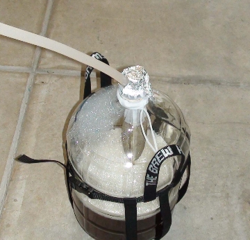 Transfer to carboy